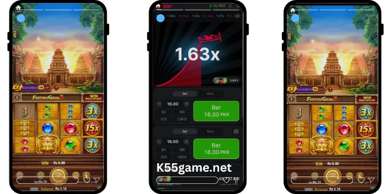 Deposit to win big in k555 game